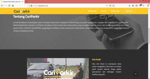 「CariParkir」アプリで駐車場を探す時間を節約
