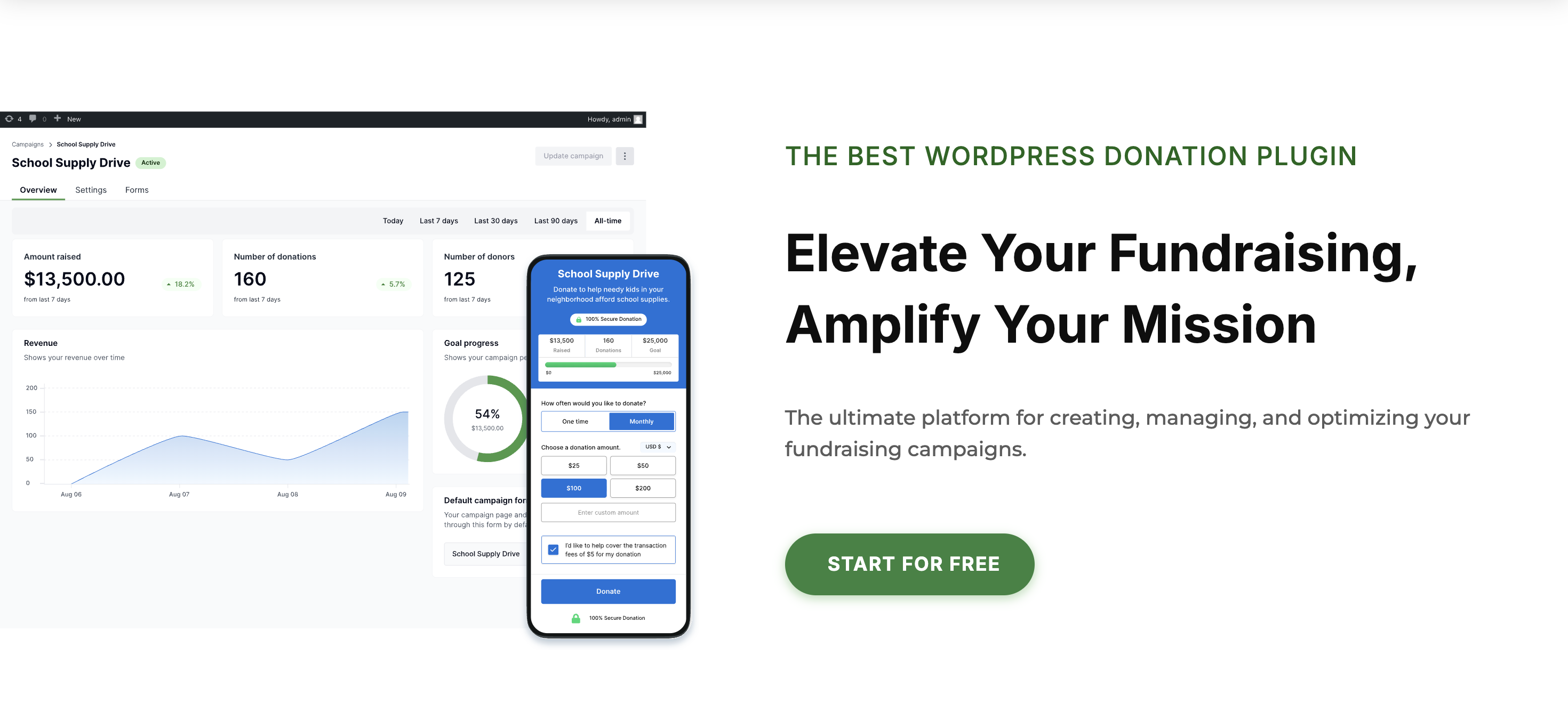 GiveWPトップページ画像