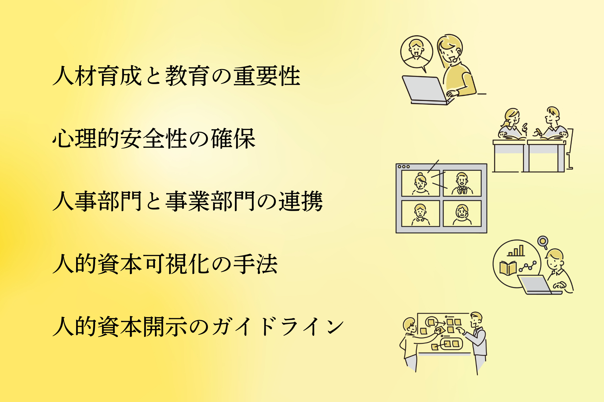 人的資本経営の課題への取り組み