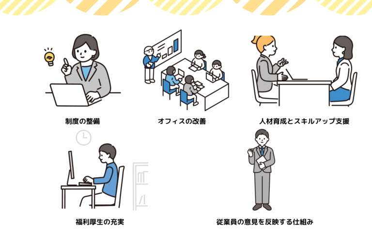 働きやすい環境とは?安心して働ける職場の特徴と具体例を解説|株式会社カスタメディア