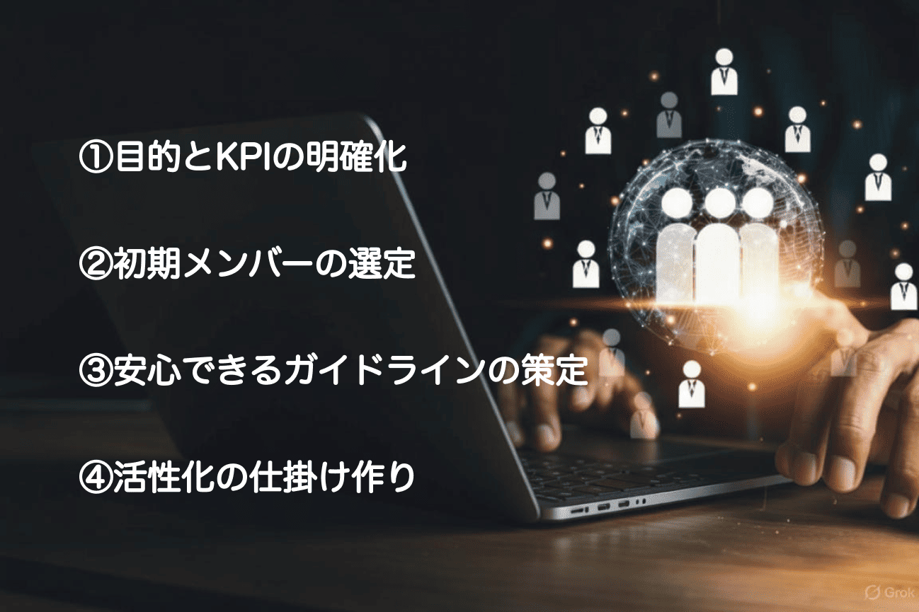 コミュニティサイト構築のポイント