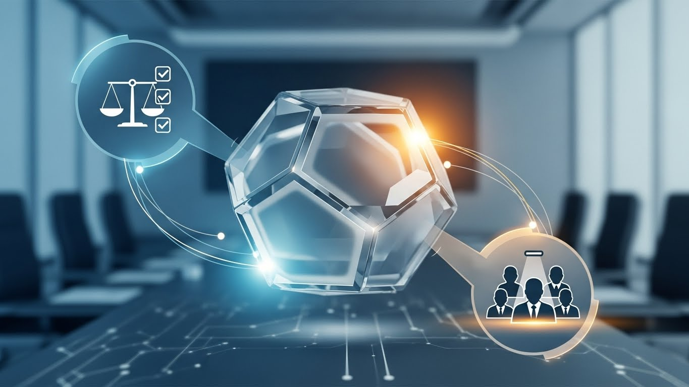 評価基準と審査員の選定イメージ画像