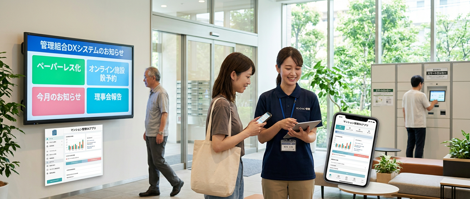 共用施設とリソースのシェアリング